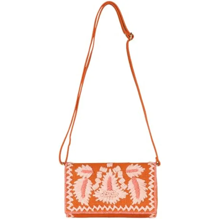 Oilily Naarangee Umhängetasche, orange, 100% Polyester, 20 cm x 3 cm x 12 cm