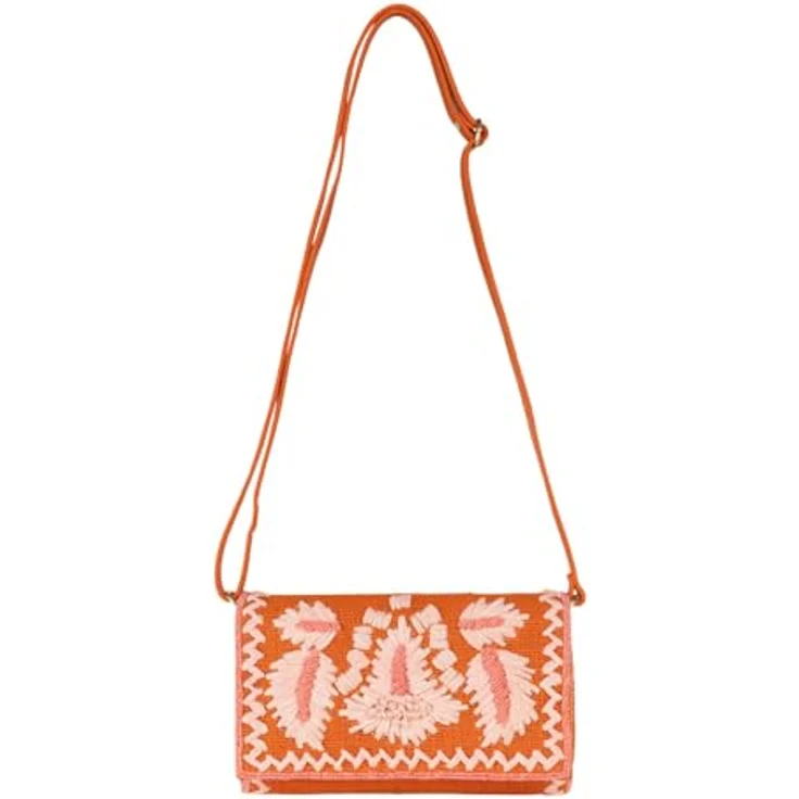 Oilily Naarangee Umhängetasche, orange, 100% Polyester, 20 cm x 3 cm x 12 cm – Bild 1