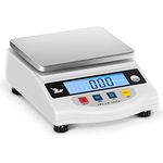 Steinberg Systems - SBS-LW-2000A - Präzisionswaage Feinwaage (2000 g / 0,01 g, 12 x 10 cm Stellfläche, LCD) silber