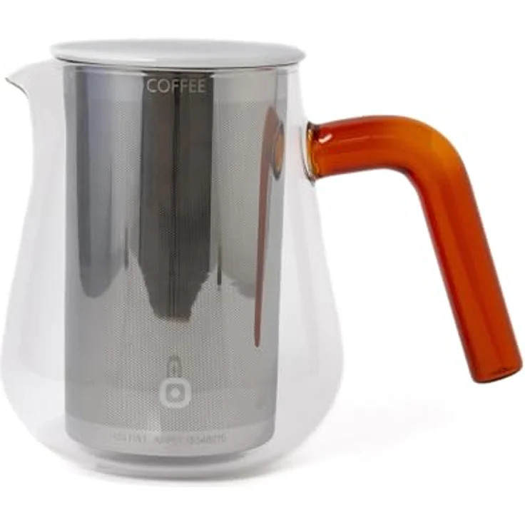 Carl Henkel Kaffeebereiter Arca X-Tract-Brew 0.8L Griff Bernstein – Bild 2