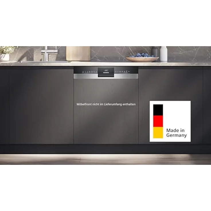 Siemens SX53ES22CE, Geschirrspüler mit Home Connect, varioSpeed Plus, autoOpen dry, flex Körbe, A Energieeffizienz – Bild 2