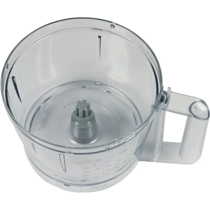 easyPART Rührschüssel passend für Bosch 12009553, Kunststoffschüssel mit 2,3 l Fassungsvermögen, transparent, 182 mm Durchmesser, 133 mm Höhe – Bild 2
