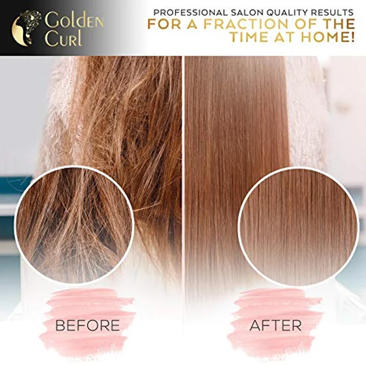 Golden Curl The Silver Titanium-Glätteisen für seidig glattes Haar – Bild 3