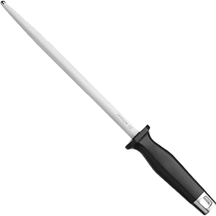 WMF Spitzenklasse Plus Wetzstahl 36 cm, Wetzstab für Messer, Cromargan Edelstahl, Klinge 23 cm – Bild 4