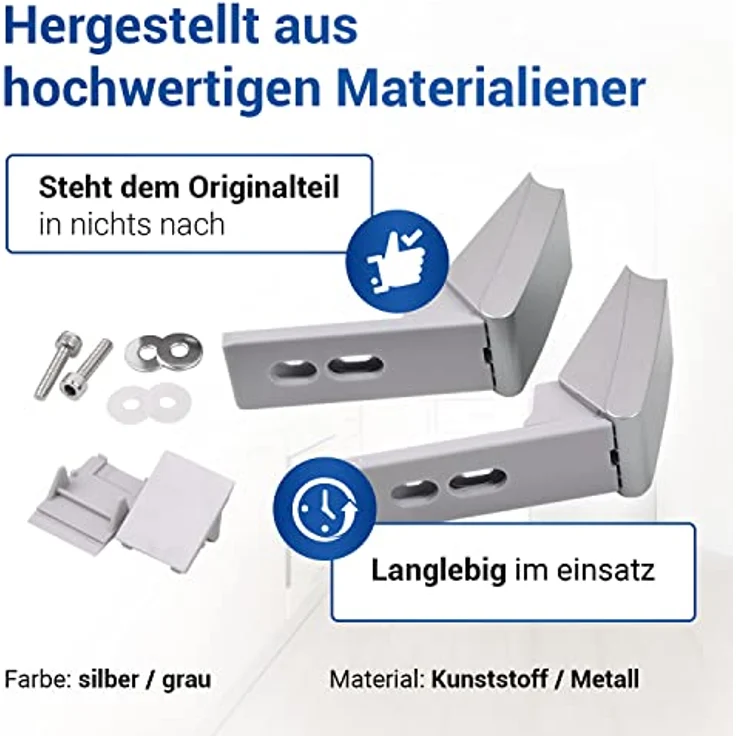 VIOKS 2x Kühlschrank Scharnier Ersatz für Kühlschrank Scharniere Liebherr 9590178 - Scharnier Reparaturset für Liebherr Kühlschrank Türgriff – Bild 5
