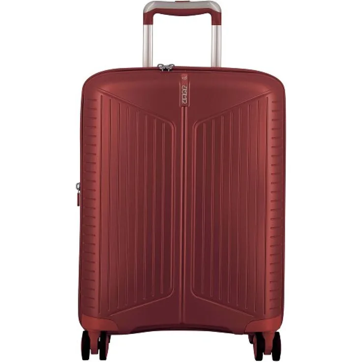 Jump Evae Ultra-Light Kabinentrolley 55 cm, rot, 100% Polypropylen, 4 Rollen