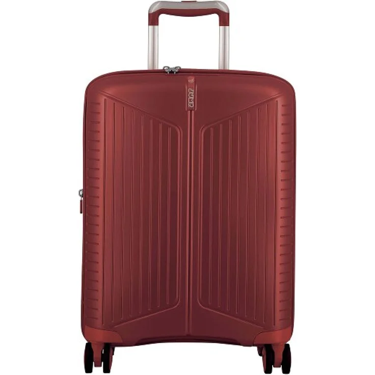 Jump Evae Ultra-Light Kabinentrolley 55 cm, rot, 100% Polypropylen, 4 Rollen