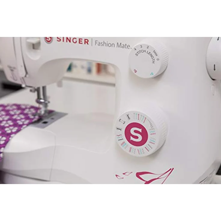 Singer 3333 Fashion Mate Nähmaschine, weiß – Bild 3