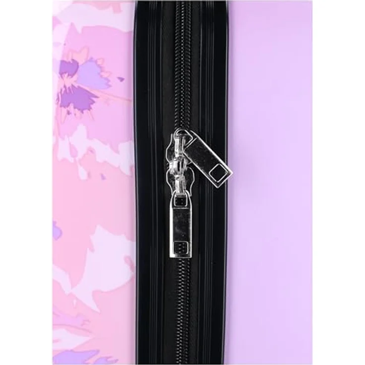 Vadobag Lilo & Stitch Trolley Koffer Ohana Forever ABS-Reisetrolley für Kinder – 4 Räder – Ausziehbarer Griff – 46 x 33 x 21 cm – Fassungsvermögen 31 Liter – Rosa – Bild 5