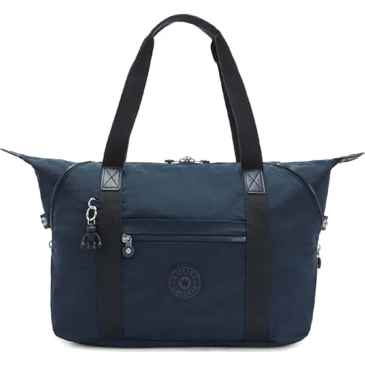 Kipling Basic Art M Weekender Reisetasche, 56 cm, blau, 100% Polyamid