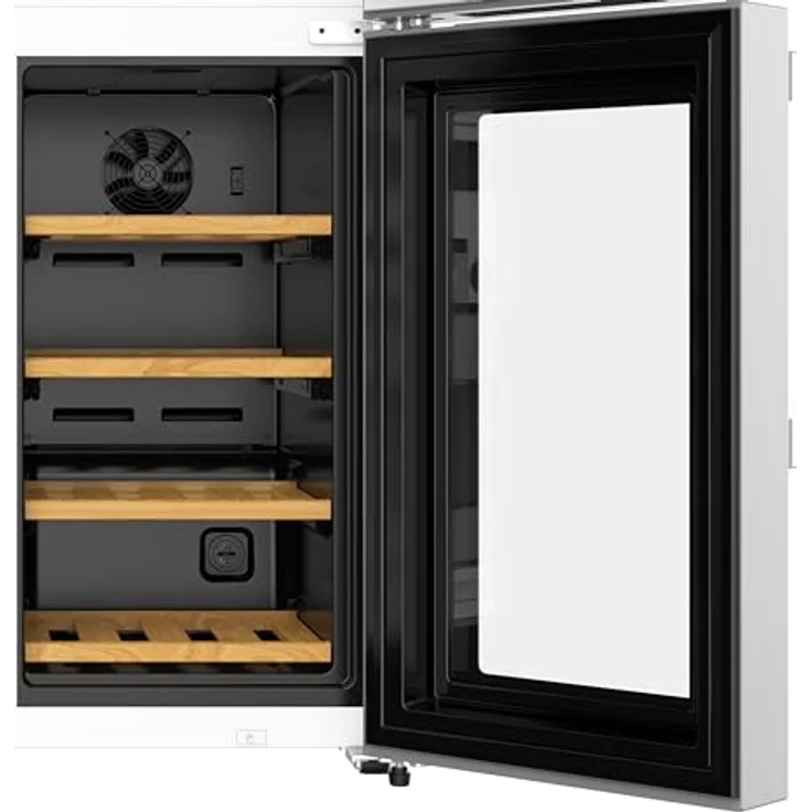 PKM Wolkenstein WCD 595 EWTS NF Cross Door Kühl-Gefrierkombination 606 L Mit Weinkühlschrank Granitoptik NoFrost Display mit Touch Control Triple Fresh mit Moist & Dry Zone – Bild 4