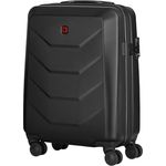 Wenger Prymo Reisegepäck, mittelgroß, Schwarz – erweiterbar & vielseitig, Reisen mit Stil, Schwarz, M, Business