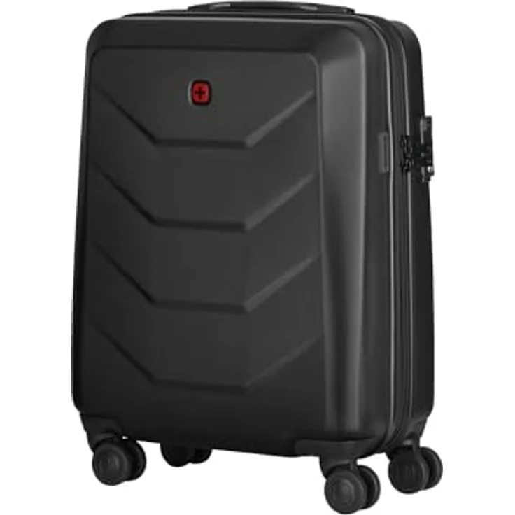 Wenger Prymo Reisegepäck, mittelgroß, Schwarz – erweiterbar & vielseitig, Reisen mit Stil, Schwarz, M, Business