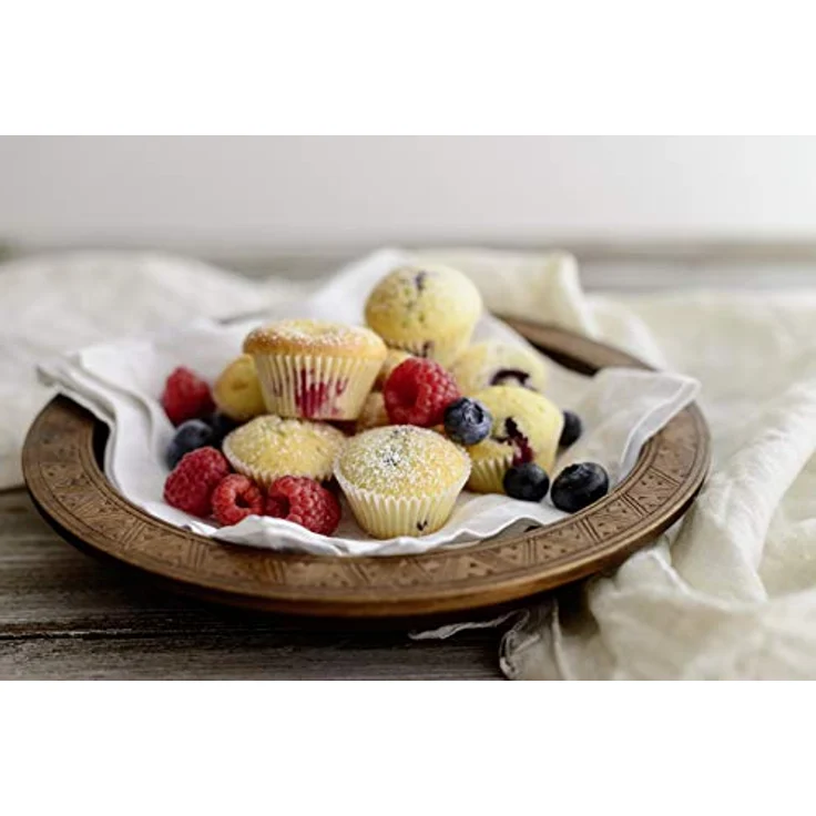 Dr. Oetker Muffinform 24-er Mini Ø 3 cm, Cupcake Form für saftige Muffins, Muffinblech mit Antihaftbeschichtung, Menge: 1 Stück – Bild 7