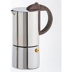 Gnali & Zani CHICCA - Espressokocher, Edelstahl, 6 Tassen