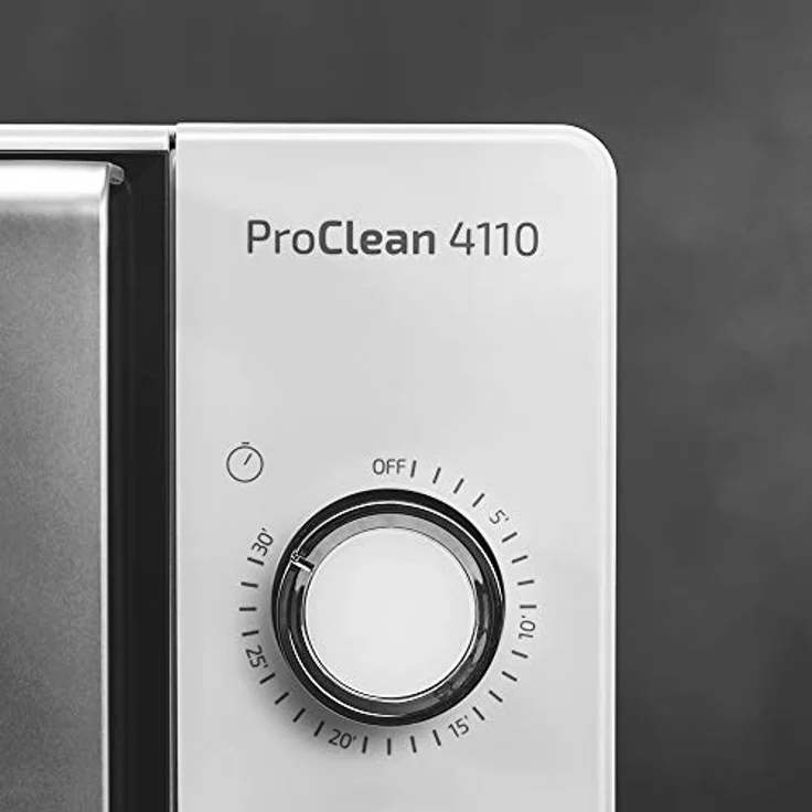 Cecotec ProClean 4110 Mikrowelle mit Grill, Standgerät, 23 Liter Garraum, 700 Watt, 3D WaveSchwarz Silberfarben – Bild 5