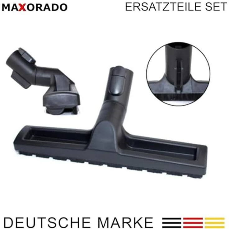 Maxorado Staubsauger Zubehör Set, 8in1 Ersatzteile für Miele S8340 S8320 S8310 S8350 S8360 S8370 S8380 S8630 S8730 S8510, inkl. Bodendüse, Parkettbürste, Teleskoprohr, Handgriff, Schlauch, Möbelpinsel, Fugendüse, Polsterdüse – Bild 5