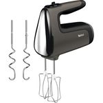 Tefal HT654E38 Powermix Silence Hand Mixer with Pivoting Bowl 2.5 L 600 W Black