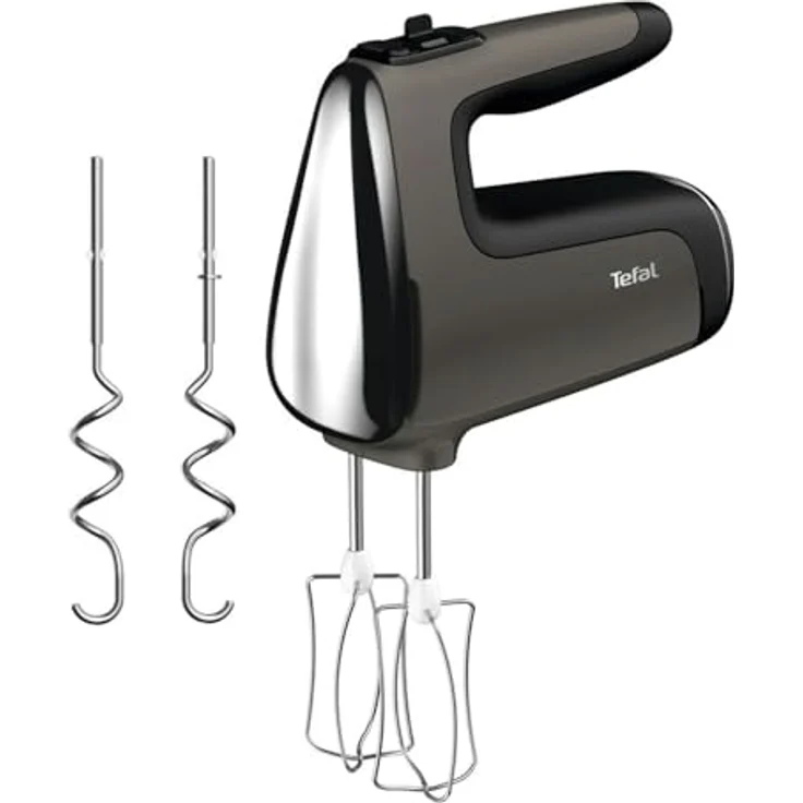 Tefal HT654E38 Powermix Silence Hand Mixer with Pivoting Bowl 2.5 L 600 W Black – Bild 1