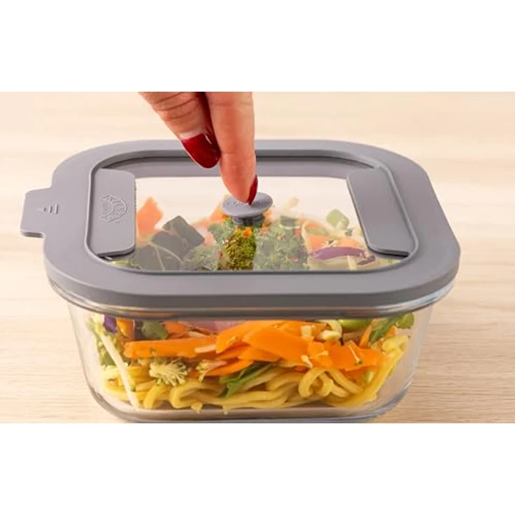 Kilner Frischeaufbewahrung, 0,8 L Glas-Frischhaltedose mit Silikondeckel und Vakuumverschluss – Bild 10