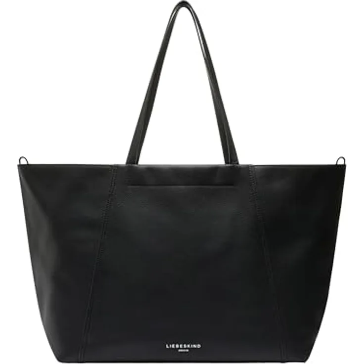 Liebeskind Chudy Shopper Tasche L, 100% Leder, 57 cm x 19 cm x 31 cm, schwarz