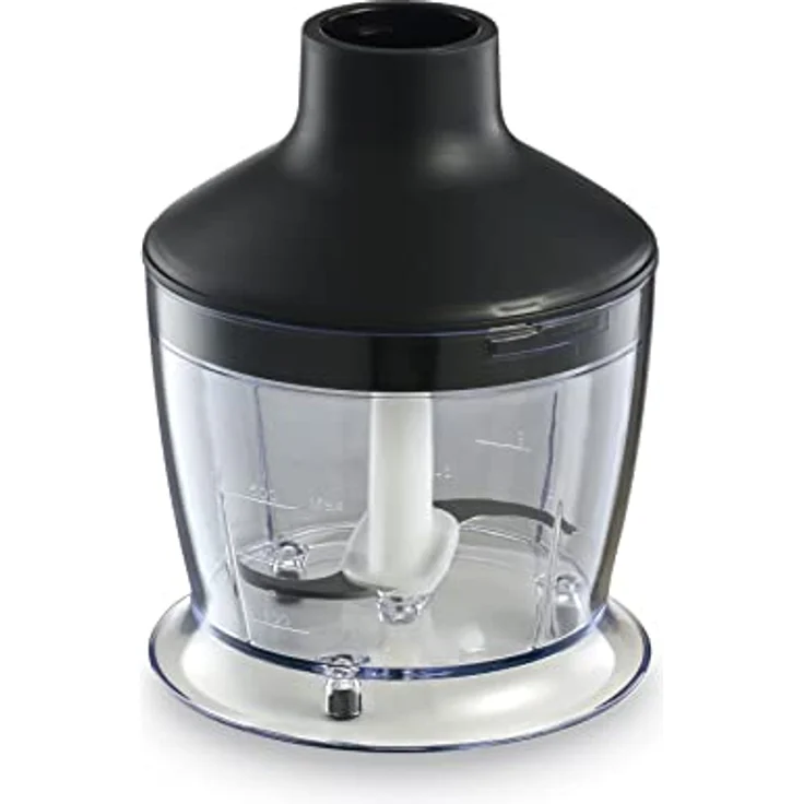 Tescoma Stabmixer PRESIDENT, mit 6 Geschwindigkeiten und PULSE-Funktion, inkl. 800 ml Becher und Zerkleinerer, schwarz – Bild 4