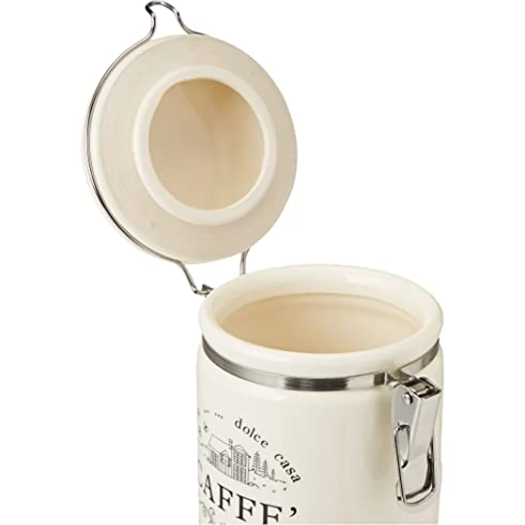 Kaffeedose Dolce Casa, 850 ml., Keramik mit Bügelverschluss, von TOGNANA – Bild 5