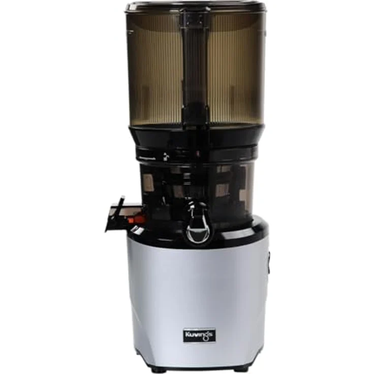 Kuvings AUTO10S Entsafter – Pflegeleichter Slow Juicer mit 3L Fassungsvermögen und 200W Motor (Light Silver) – Bild 1