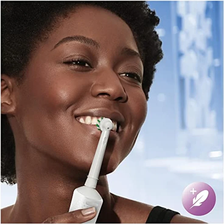 Oral-B Vitality Pro Elektrische Zahnbürste/Electric Toothbrush, 3 Putzmodi für Zahnpflege, Geschenk Mann/Frau, Designed by Braun, weiß – Bild 2