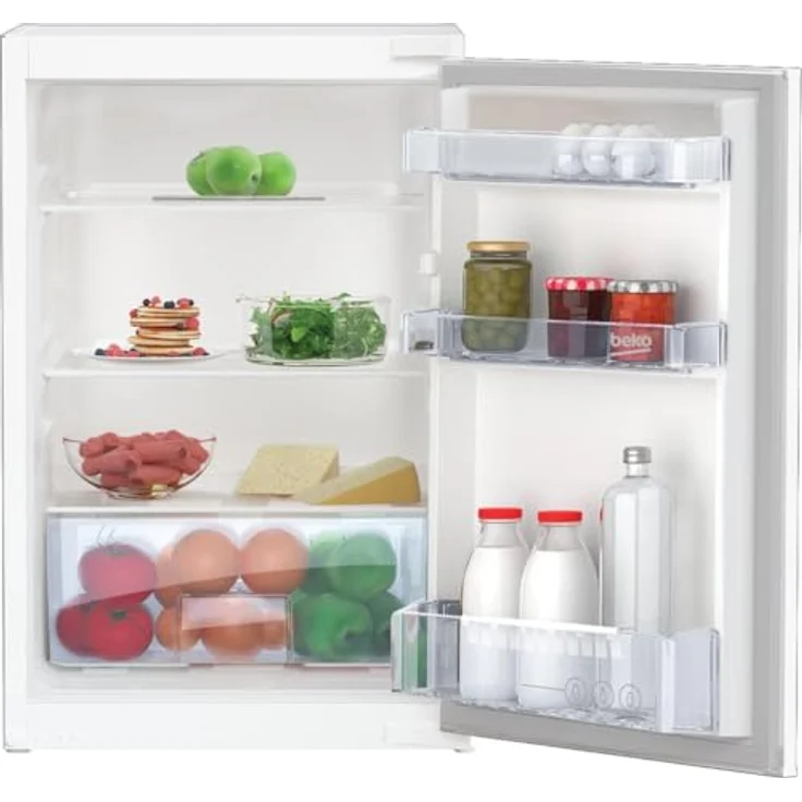 Beko B1804N Kühlschrank, Einbau, Höhe 88 cm Nische, Schlepptürtechnik, Energieklasse E – Bild 3