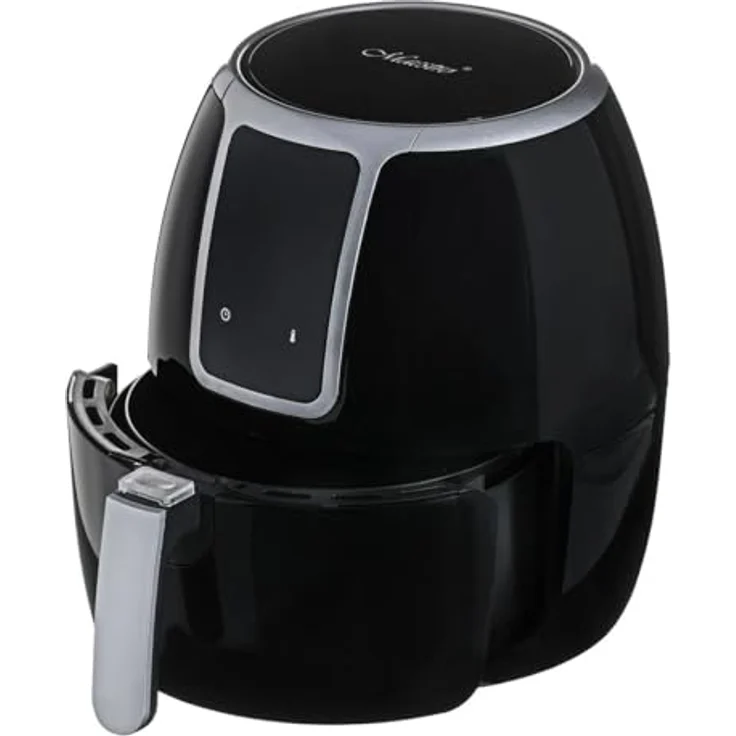 Feel Maestro MR-756 Fritteuse ohne Öl Schwarz 1300 W 3,7 l, Flexible Gestaltung, Hochwertige Material