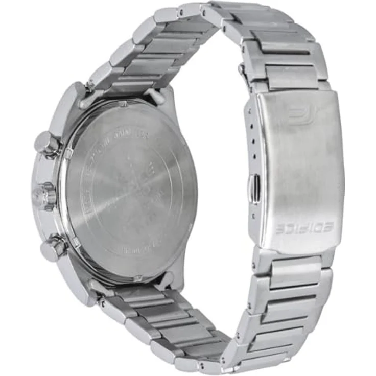 Casio Watch EFB-730D-1AVUEF, Motorsport-Chronograph mit Leuchtziffern, Silber Edelstahl Band – Bild 2