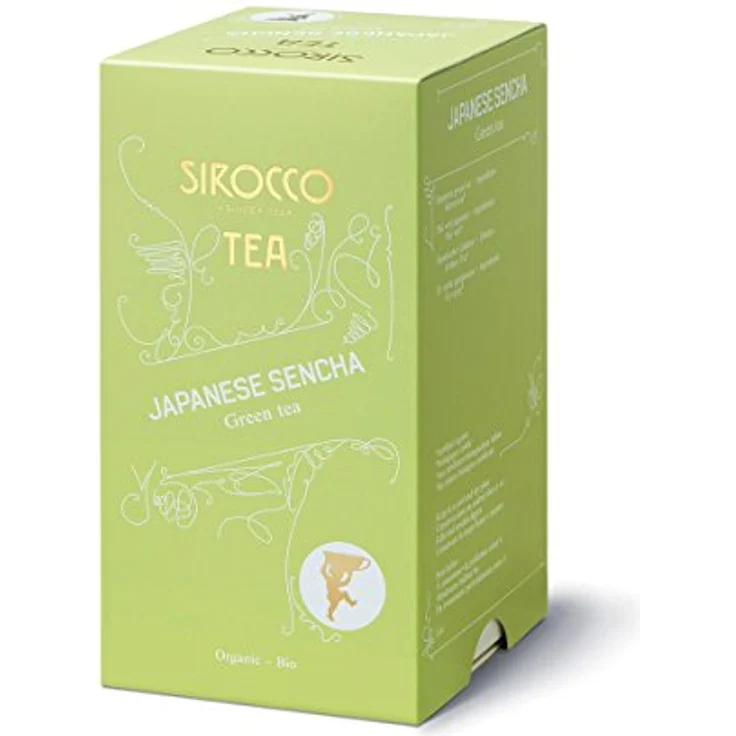 Sirocco Teebeutel Japanese Sencha, Bio Grüner Tee in 20 Sachets à 2 g – Bild 1