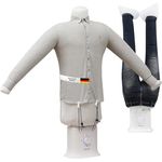 Sommertal Bügelpuppe Gentleman – Hemdenbügler & Bügelmaschine für Hemden, Blusen, T-Shirts, Hosen – Bügelautomat mit 2-in-1 Bügeln & Trocknen Funktionen – effiziente Bügelhilfe