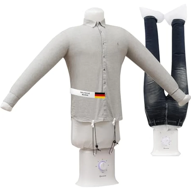 Sommertal Bügelpuppe Gentleman – Hemdenbügler & Bügelmaschine für Hemden, Blusen, T-Shirts, Hosen – Bügelautomat mit 2-in-1 Bügeln & Trocknen Funktionen – effiziente Bügelhilfe – Bild 1