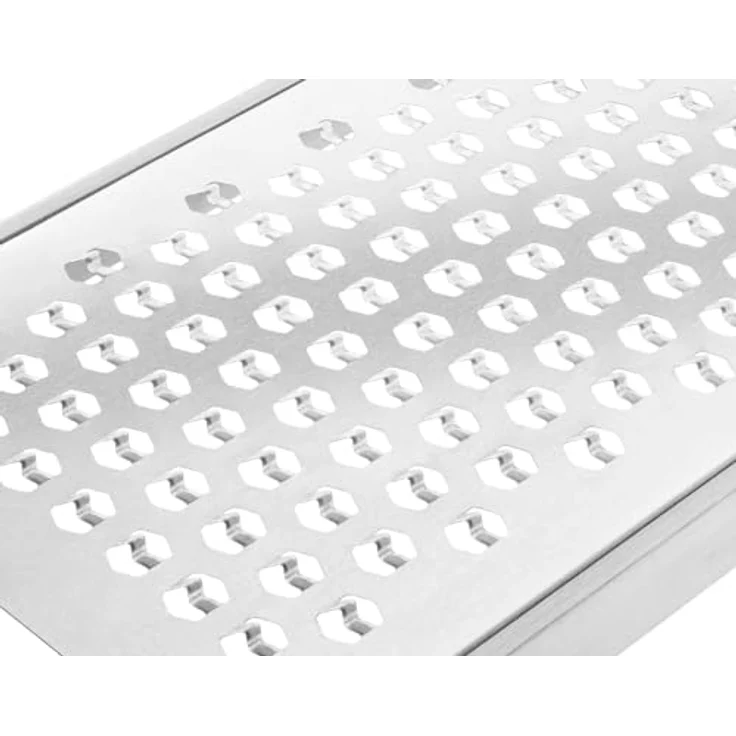 Zwilling Pro Reibe, Fein, 2-Wege-Reibtechnologie, Edelstahl, Ergonomischer Griff, Grau – Bild 3