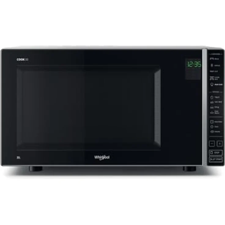 Whirlpool MWP 303 SB Kombination Grill und Mikrowelle, 900 Watt, 30 Liter Garraum, Joghurt-Funktion, Schmelzfunktion, Warmhalte-Funktion, Standgerät – Bild 2