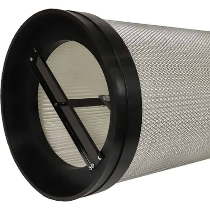 VHBW Feinstaubfilterpatrone kompatibel mit Metabo spa 1700 d und 1200, M5 Staubfilter mit Reinigungsbürste – Bild 7