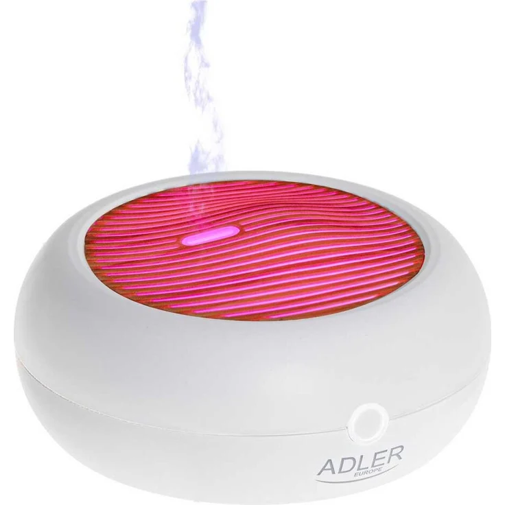 Adler AD 7969 USB Ultraschall Aroma Diffusor | 3in1 | Geeignet für Räume bis 25 m2 | Weiß