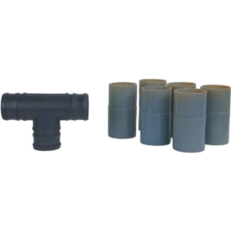 WDH Aktobis Starter Set für Seitenkanalverdichter WDH-SV58, Saugmatten, Luftschläuche, Anschlussstücke und T-Stück für zerstörungsfreie Sanierung – Bild 4