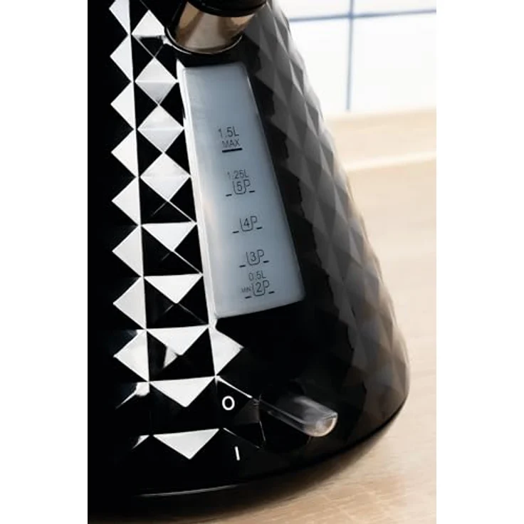 Eldom C275C VENO Wasserkocher, 1,5 l, 3000 W, schwarz – Bild 8