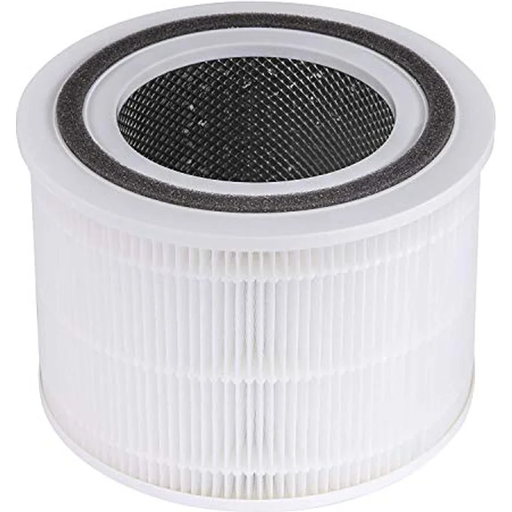 LEVOIT Luftfilter Ersatzfilter für Luftreiniger Core 200S, H13 HEPA-filter, hocheffizienter Aktivkohlefilter und Vorfilter, gegen Allergien Rauch Staub Pollen, Core 200S-RF – Bild 1