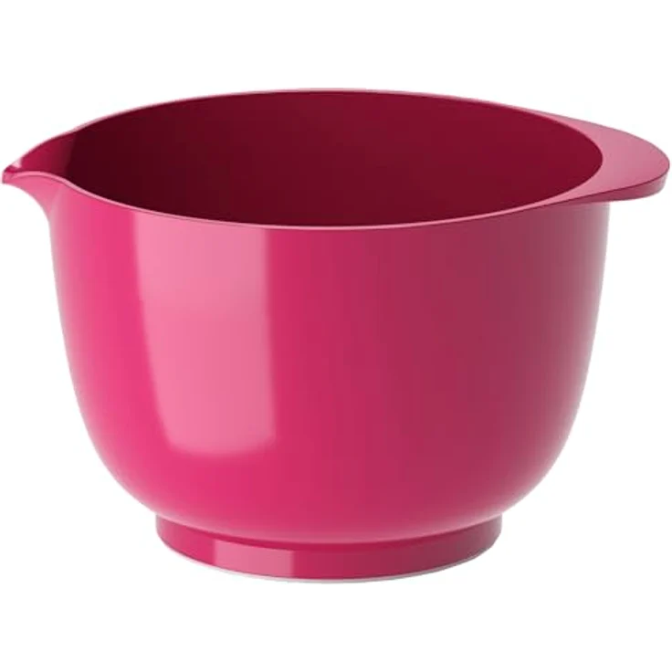 Rosti Margrethe Rührschüssel 2 Liter, Bruchsichere Schüssel, Backschüssel, Hefeteigschüssel mit gutem Griff, Teigschüssel aus Kunststoff, Beetroot – Bild 1