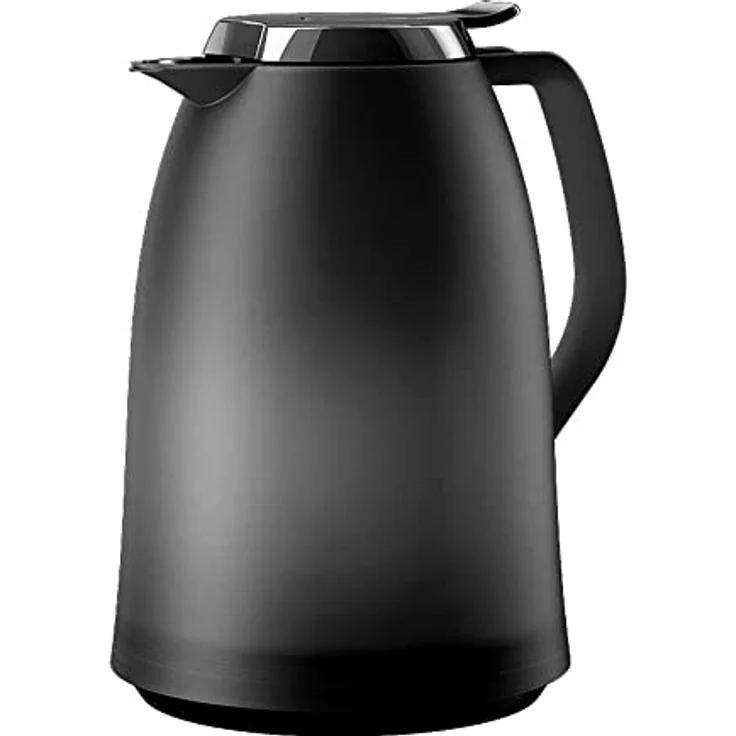 Emsa 514504 Isolierkanne, 1 Liter, Quick Tip Verschluss, 100% dicht, Anthrazit, Mambo – Bild 2
