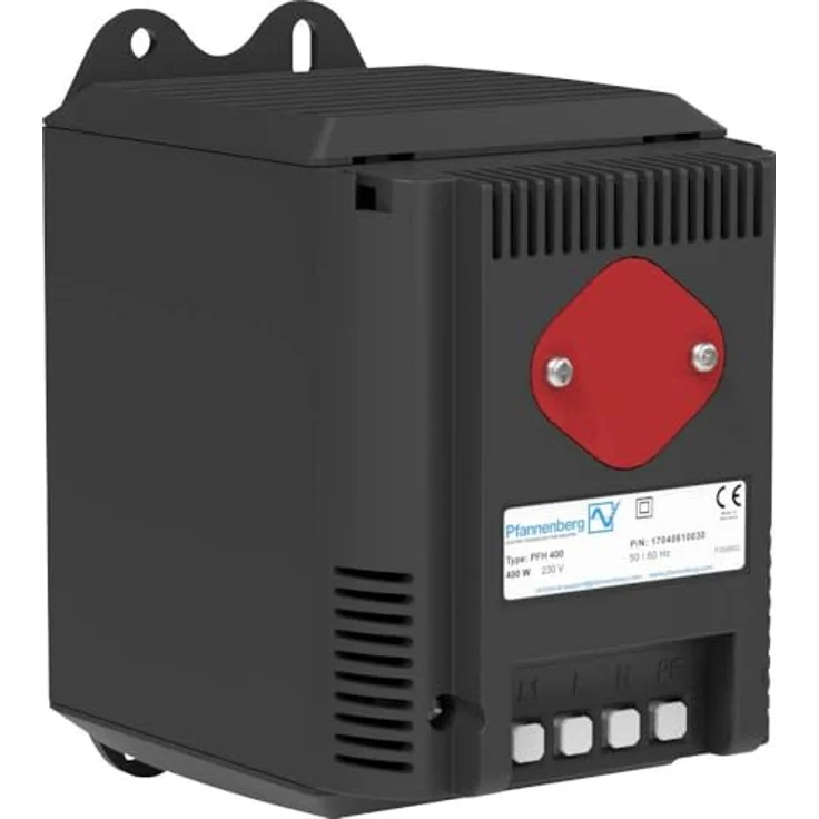Pfannenberg PFH 1000, Schaltschrank-Gebläseheizung 230 V/AC, 1000W, Temperaturbereich -40 °C bis +70 °C, integriertes Thermostat, langlebige Kugellager-Lüfterkonstruktion – Bild 2