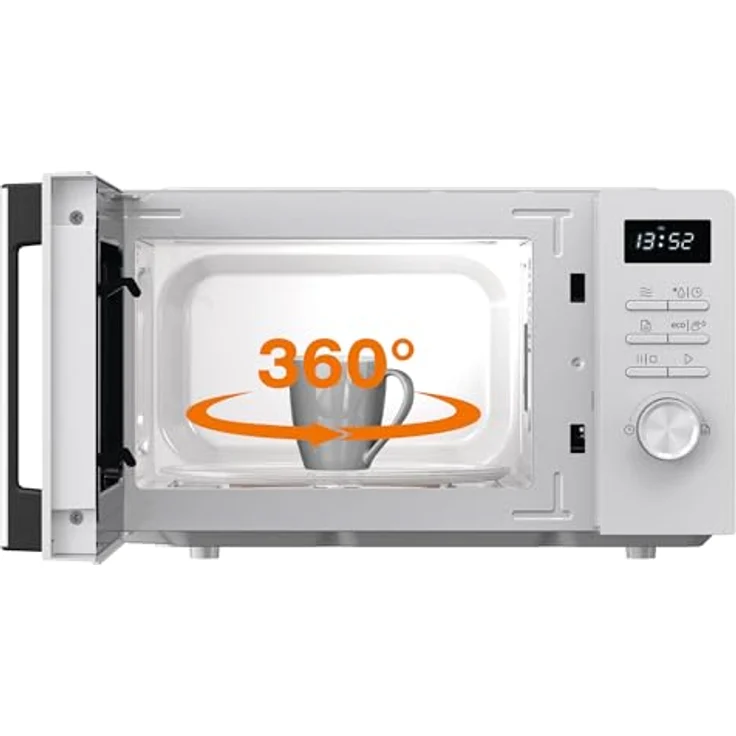 Gorenje MO20A3WH, Mikrowelle, Schwarz, Weiss – Bild 11