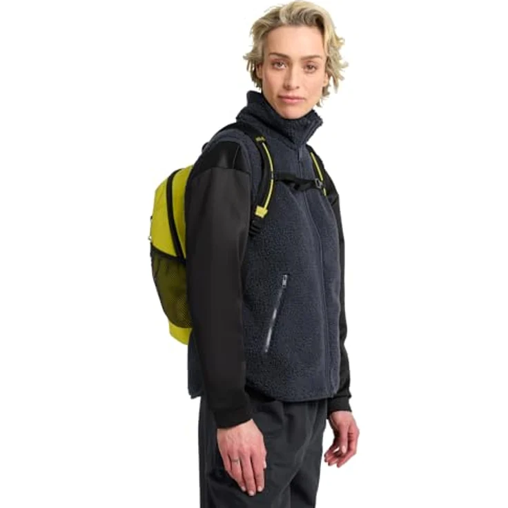 Jack Wolfskin Daypack VELOCITY LITE 10, leichter Rucksack mit AEROSHAPE LITE Tragesystem und Trinkblasenfach, schwarz – Bild 3