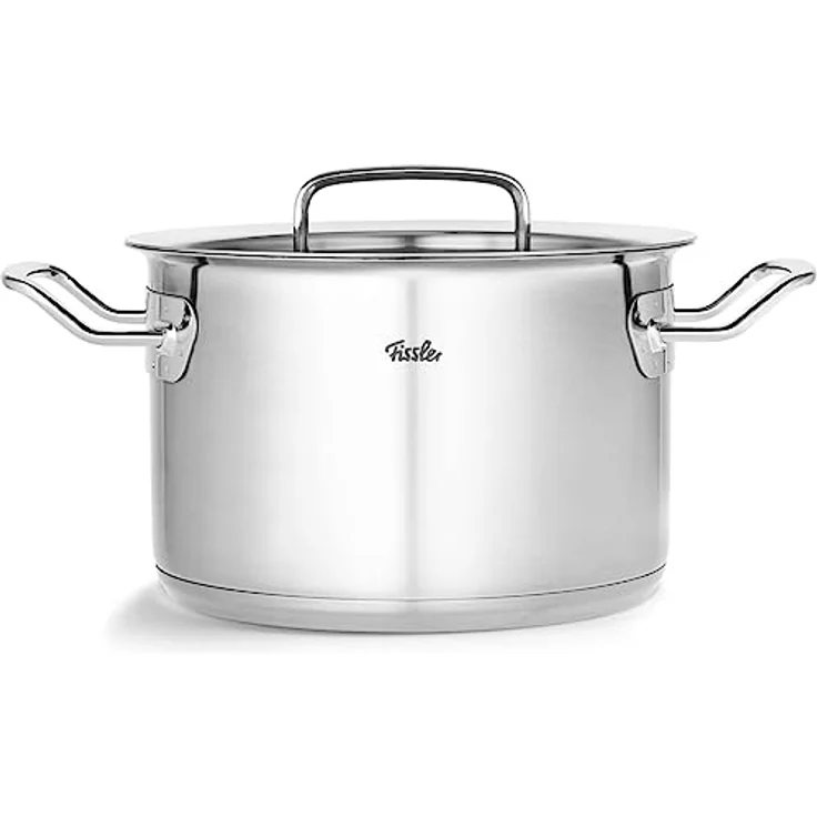 Fissler Original-Profi Collection / Edelstahl-Kochtopf (Ø 24 cm, 6,3L) Töpfe inkl. Glas-Deckel – Induktion – Bild 2