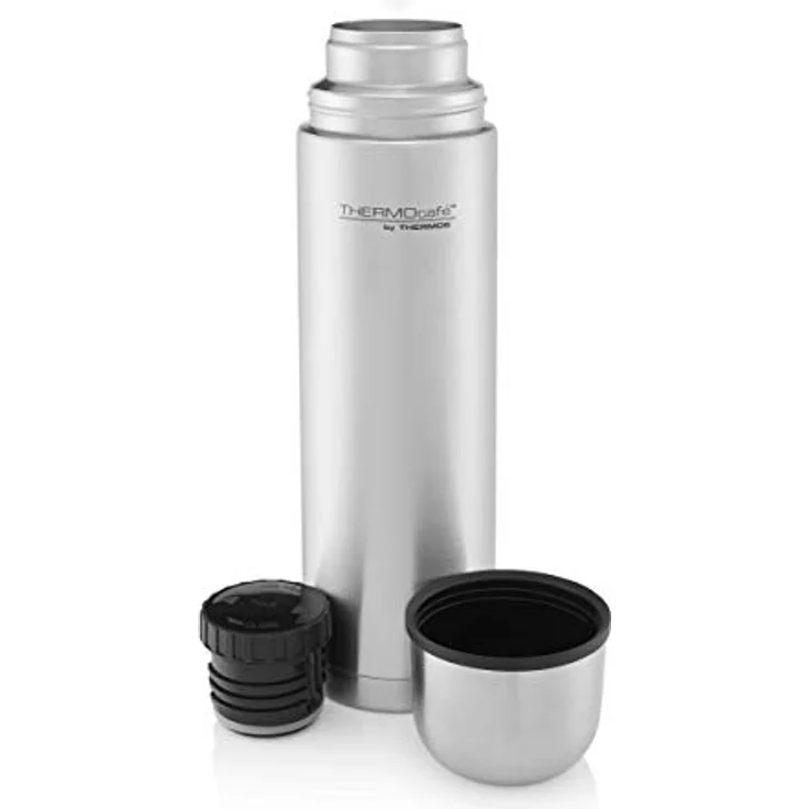 Thermos ThermoCafé Edelstahl Flachmann (1000 ml) – Bild 3