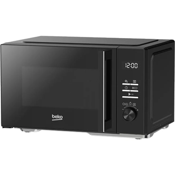 Beko MGF24310B Mikrowelle mit Grill, 24 Liter, 900 W, digital, freistehend, 8 Kochfunktionen, Schwarz – Bild 1